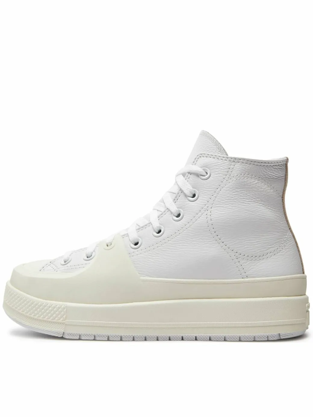 Scarpe da ginnastica Chuck Taylor All Star Construct Leather A02116C Bianco