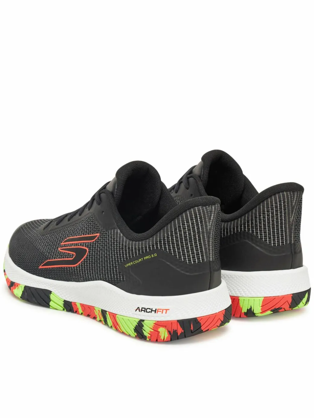 Scarpe da tennis Skechers Viper Court Pro 2.0- 246109/BKMT Nero