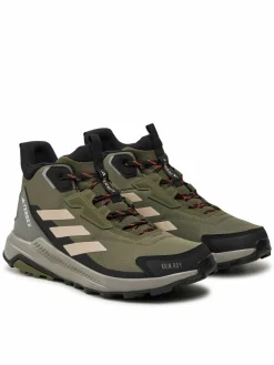 Scarpe da trekking Terrex Anylander Mid Rain.Rdy ID0897 Verde
