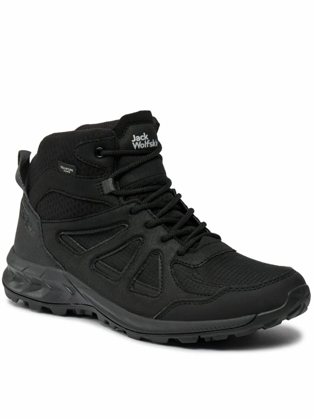 Scarpe da trekking Woodland 2 Texapore Mid M 4051261 Nero