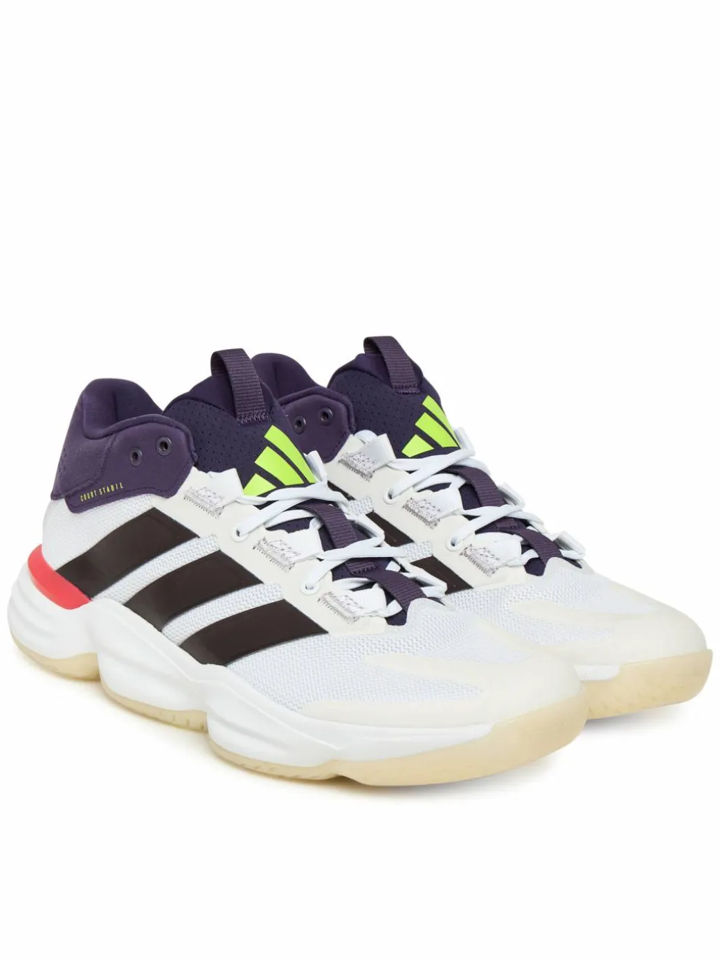 Scarpe indoor Court Stabil JH5163 Bianco