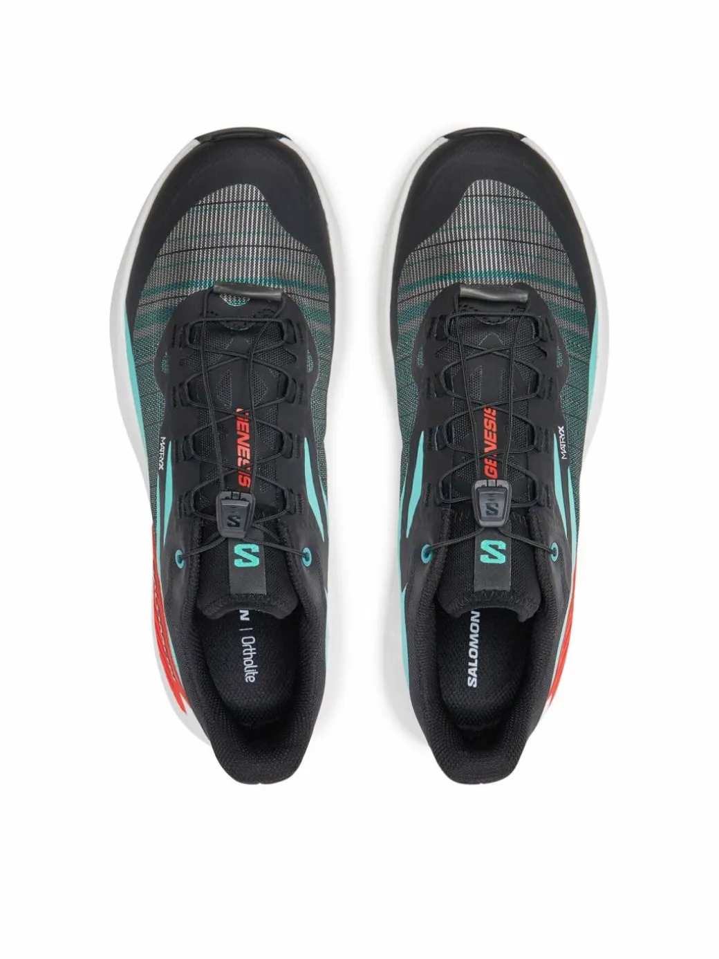 Scarpe running Genesis L47688200 Nero