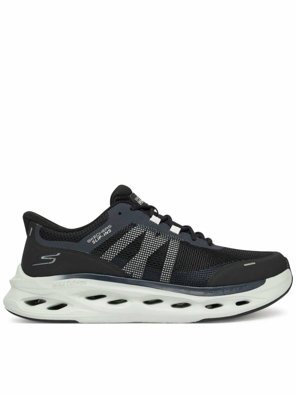 Scarpe running Max Cushioning Glide-Step 220422 BKGY Nero