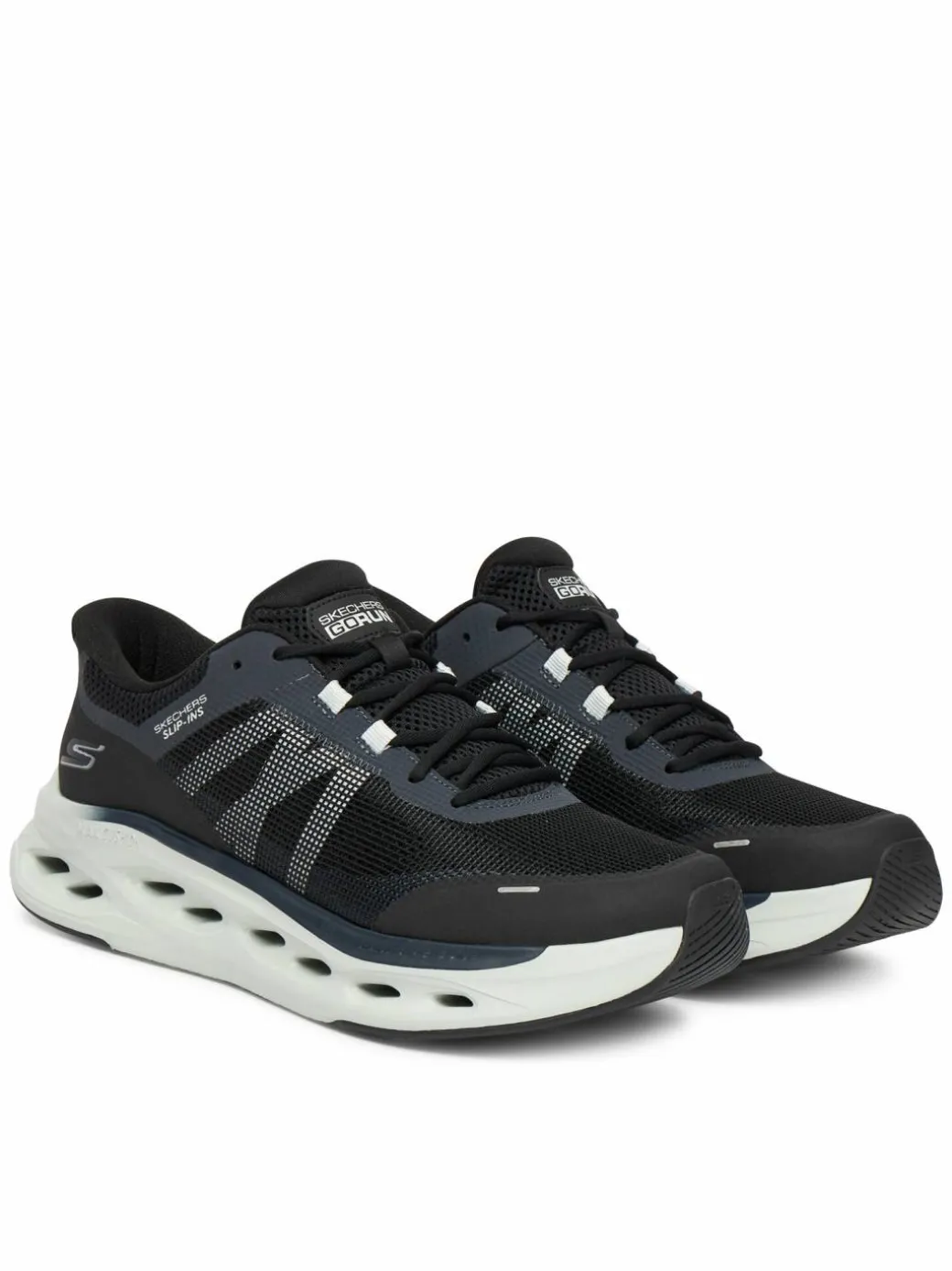 Scarpe running Max Cushioning Glide-Step 220422 BKGY Nero