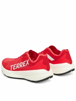 Scarpe running Terrex Agravic Speed Trail JR4029 Rosso
