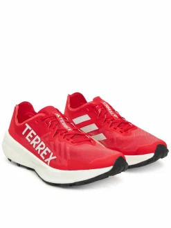 Scarpe running Terrex Agravic Speed Trail JR4029 Rosso