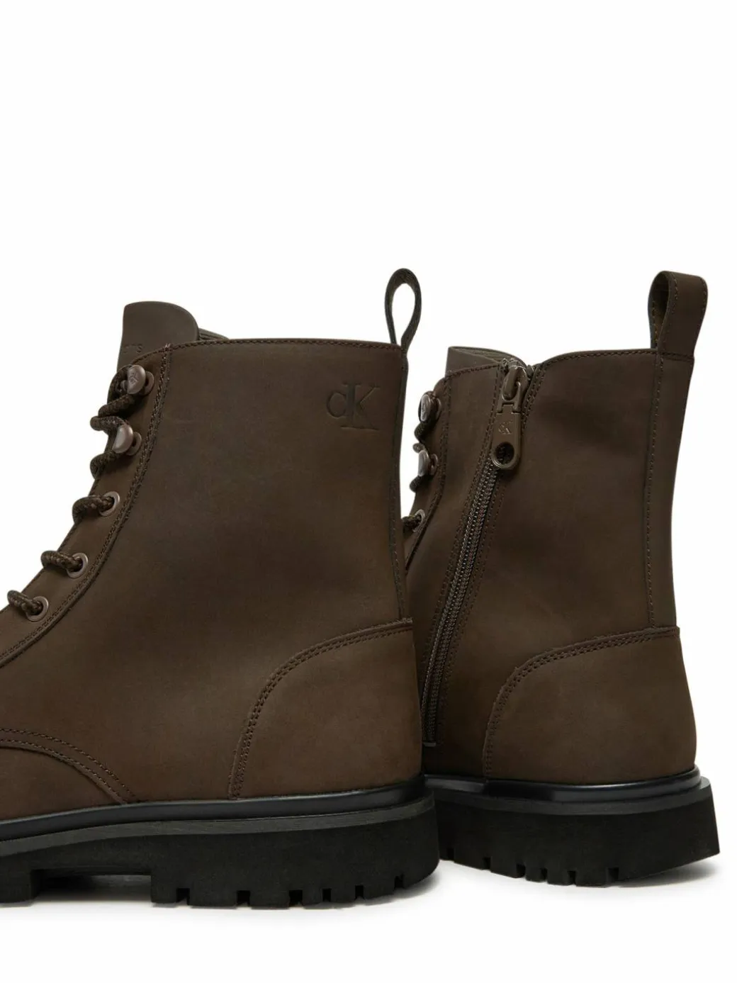 Scarponcini Eva Boot Mid Laceup Rebellious YM0YM01071 Marrone