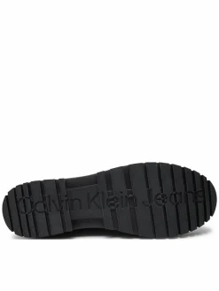 Scarponcini Lugged Hybrid High Laceup Auth YM0YM01092 Marrone