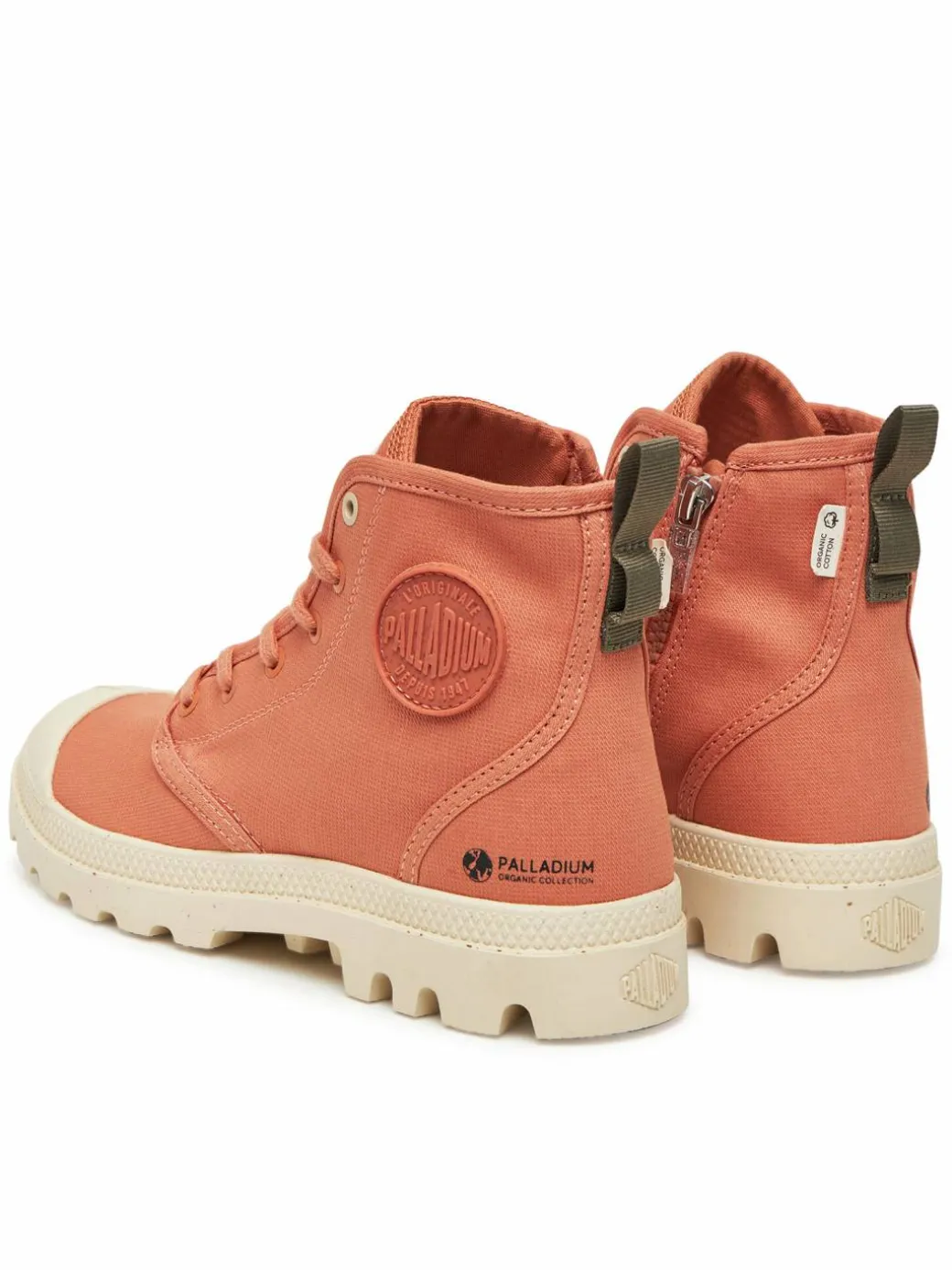 Scarponcini Pampa Hi Zip Organic 79101-666-M Arancione