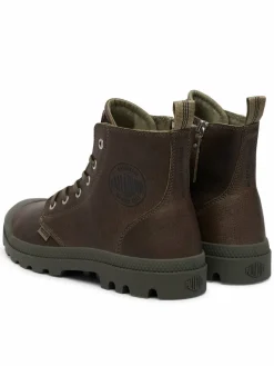 Scarponcini Pampa Zip Lth Ess 76888-308-M Verde
