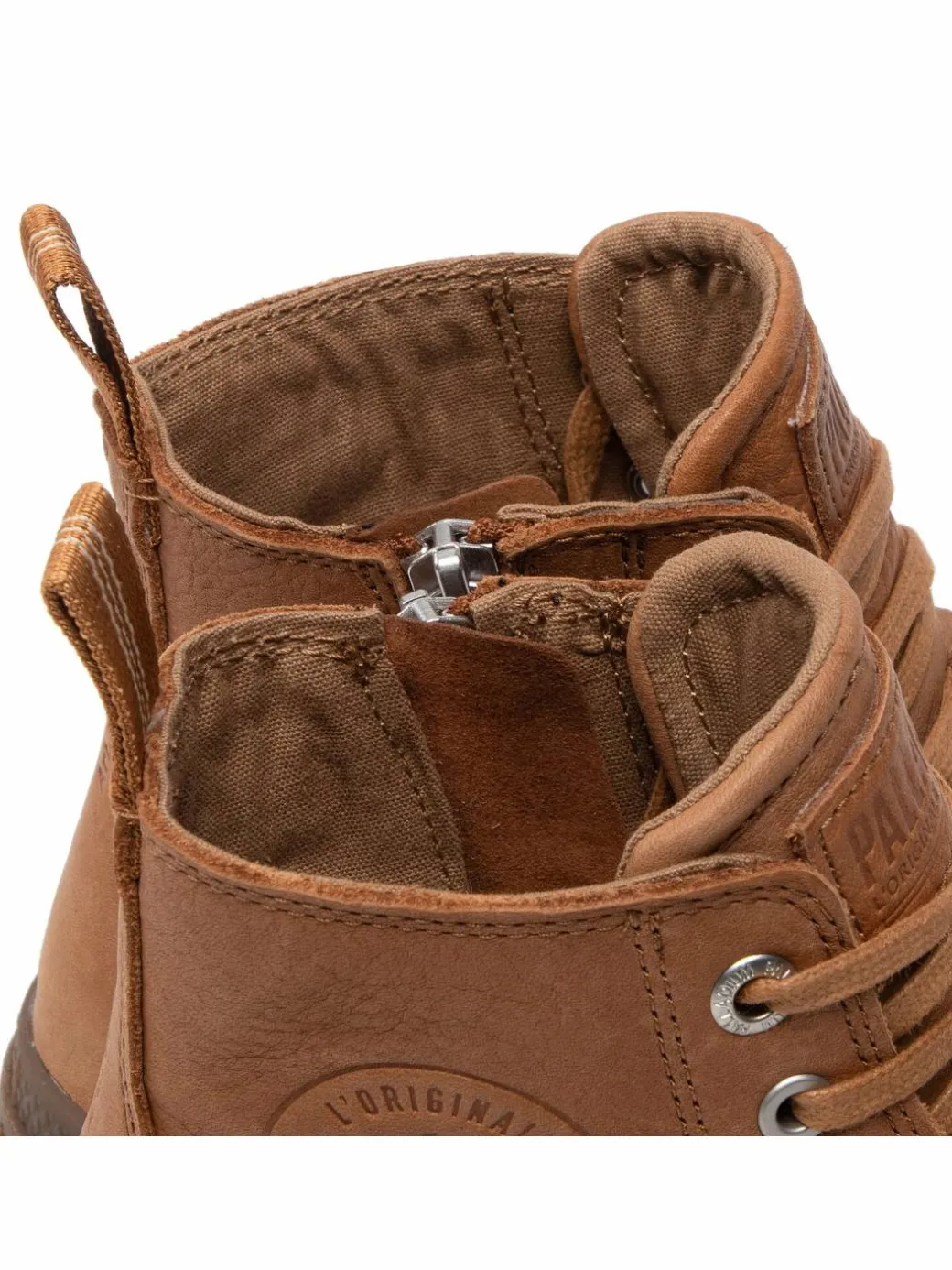 Scarponcini Pampa Zip Lth Ess 76888-252-M Marrone