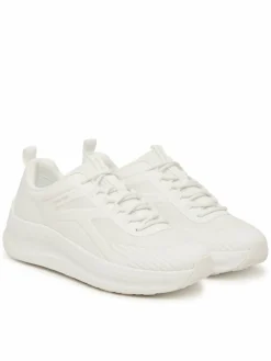 Sneakers Andrea - Chunky Ck Stripe Runner Trainers HM0HM02158 Bianco