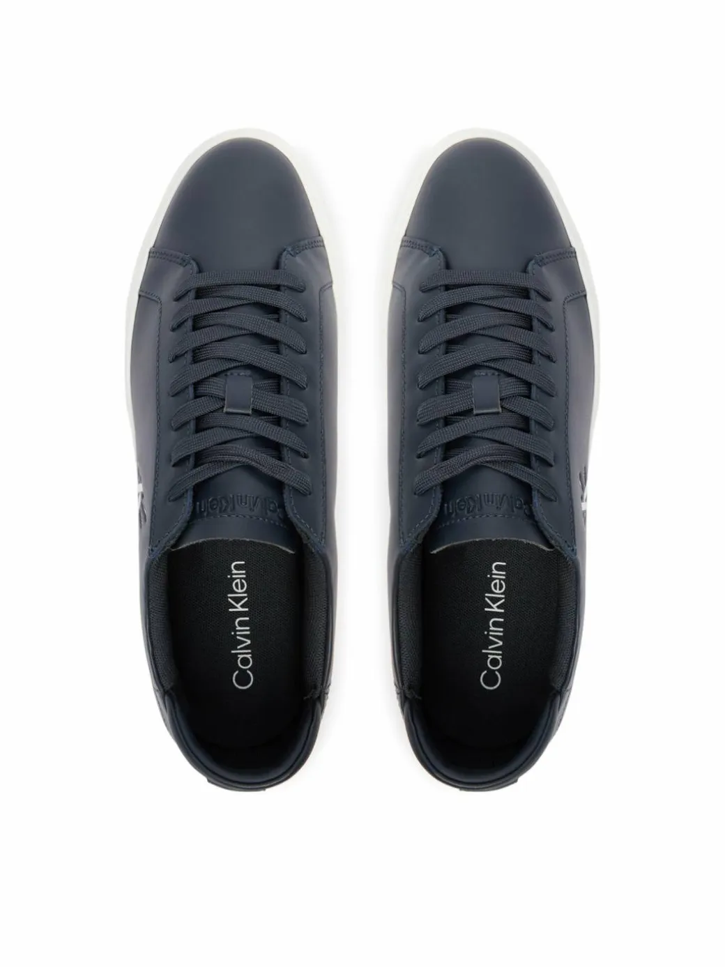 Sneakers Basket Cupsole Laceup Lth Ml YM0YM01460 Blu scuro