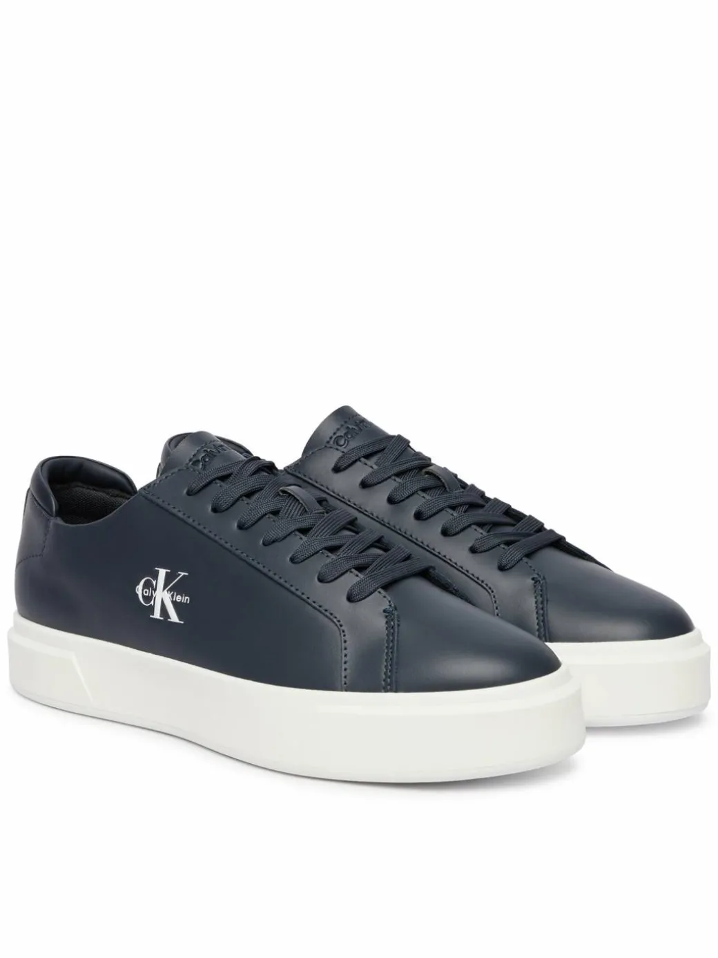 Sneakers Basket Cupsole Laceup Lth Ml YM0YM01460 Blu scuro