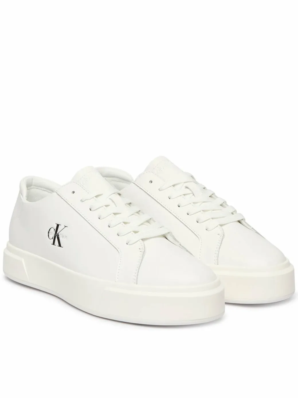 Sneakers Basket Cupsole Laceup Lth Ml YM0YM01460 Bianco