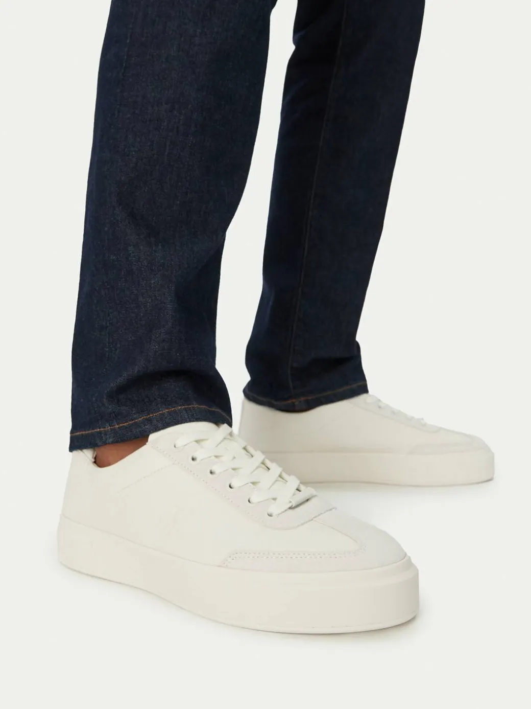 Sneakers Basket Cupsole Lup Wt Lth HM0HM02133 Bianco