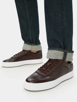 Sneakers Basket Cups Oxf Lth-Neo HM0HM02204 Marrone scuro