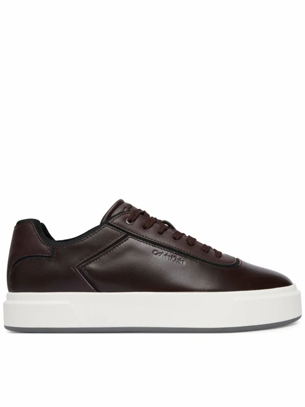 Sneakers Basket Cups Oxf Lth-Neo HM0HM02204 Marrone scuro