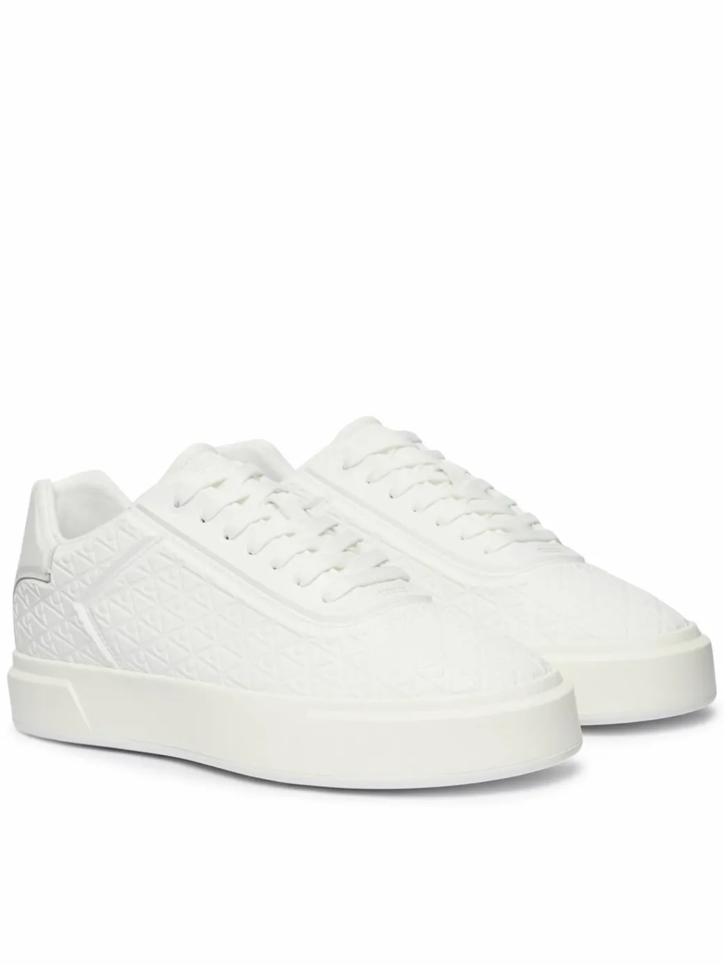 Sneakers Beasket Cup Oxf Lup Hf Aop Lth HM0HM02132 Bianco