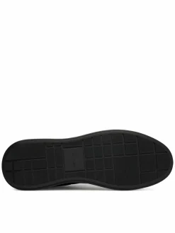 Sneakers Chunky Cups Laceup Oxf Mix Mat HM0HM02326 Nero