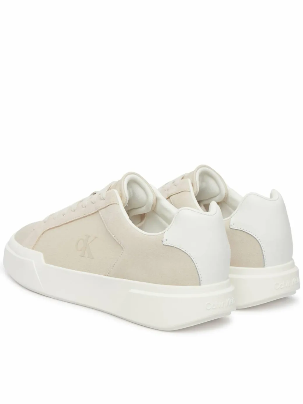 Sneakers Chunky Cupsole Laceup Cv Mix HM0HM02238 Beige