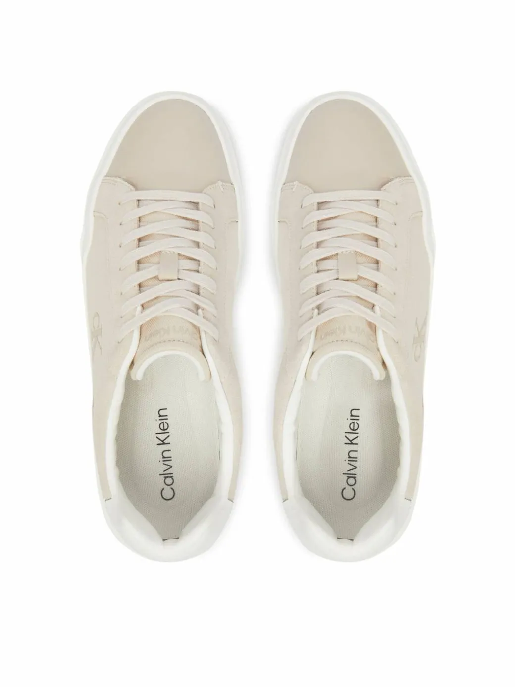 Sneakers Chunky Cupsole Laceup Cv Mix HM0HM02238 Beige