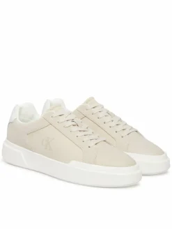 Sneakers Chunky Cupsole Laceup Cv Mix HM0HM02238 Beige