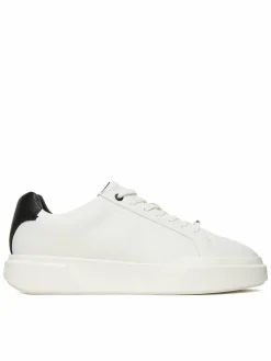 Sneakers Chunky Cupsole Laceup Clean Lth HM0HM02239 Bianco