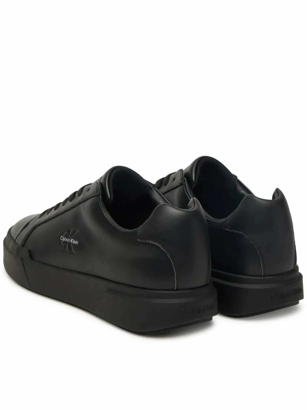 Sneakers Chunky Cupsole Laceup Lth YM0YM01344 Nero