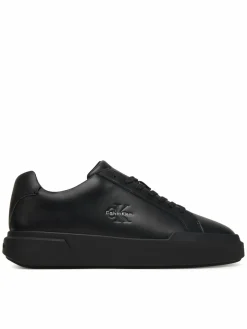 Sneakers Chunky Cupsole Laceup Lth YM0YM01344 Nero