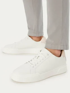 Sneakers Chunky Cupsole Laceup Clean Lth HM0HM02239 Bianco