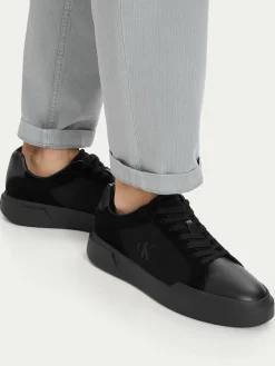 Sneakers Chunky Cupsole Laceup Cv Mix HM0HM02238 Nero