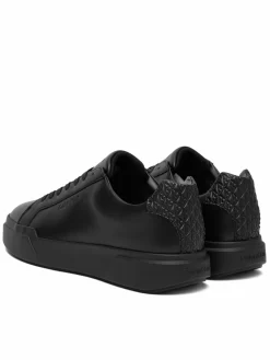 Sneakers Chunky Cupsole Laceup Lth Bt Aop HM0HM02070 Nero