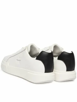 Sneakers Chunky Cupsole Laceup Lth YM0YM01344 Bianco