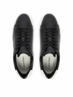 Sneakers Chunky Cupsole Laceup Lth YM0YM01344 Nero