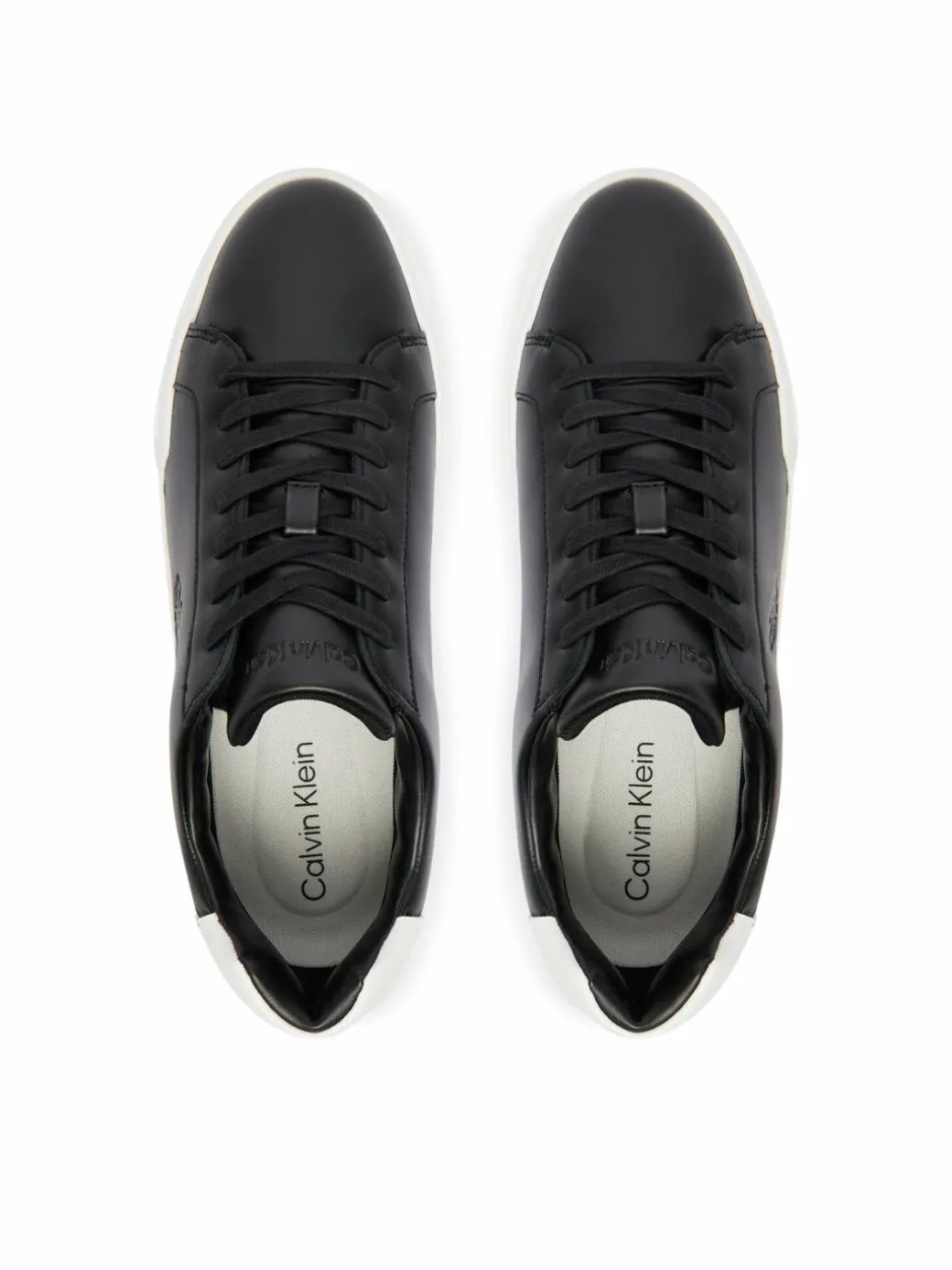 Sneakers Chunky Cupsole Laceup Lth YM0YM01344 Nero