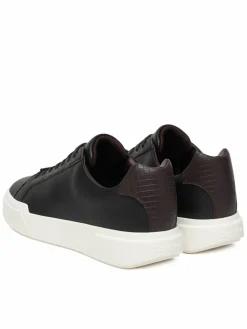 Sneakers Chunky Cupsole Laceup Clean Lth HM0HM02239 Nero