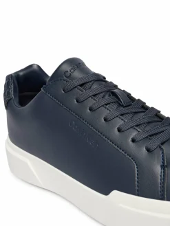Sneakers Chunky Cupsole Laceup Lth Bt Aop HM0HM02070 Blu scuro