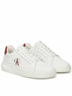 Sneakers Chunky Cupsole Monologo YM0YM01317 Bianco