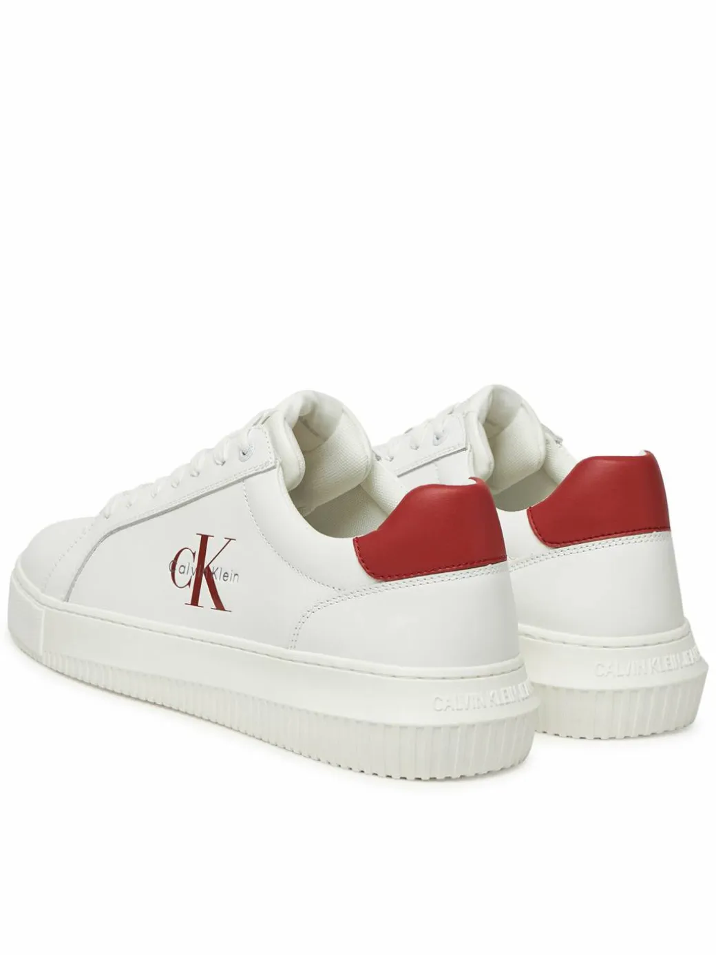 Sneakers Chunky Cupsole Monologo YM0YM01317 Bianco