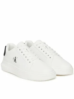 Sneakers Chunky Cupsole Ru Patch Lth YM0YM01296 Bianco