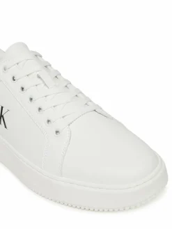 Sneakers Chunky Cupsole Ru Patch Lth YM0YM01296 Bianco