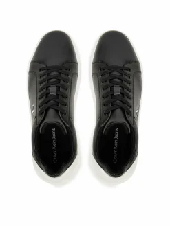 Sneakers Chunky Cupsole Ru Patch Lth YM0YM01296 Nero