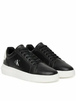 Sneakers Chunky Cupsole Ru Patch Lth YM0YM01296 Nero