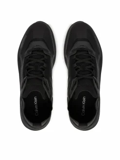 Sneakers Chunky Run Laceup Stripe Ny HM0HM02160 Nero