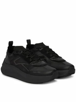 Sneakers Chunky Run Laceup Stripe Ny HM0HM02160 Nero