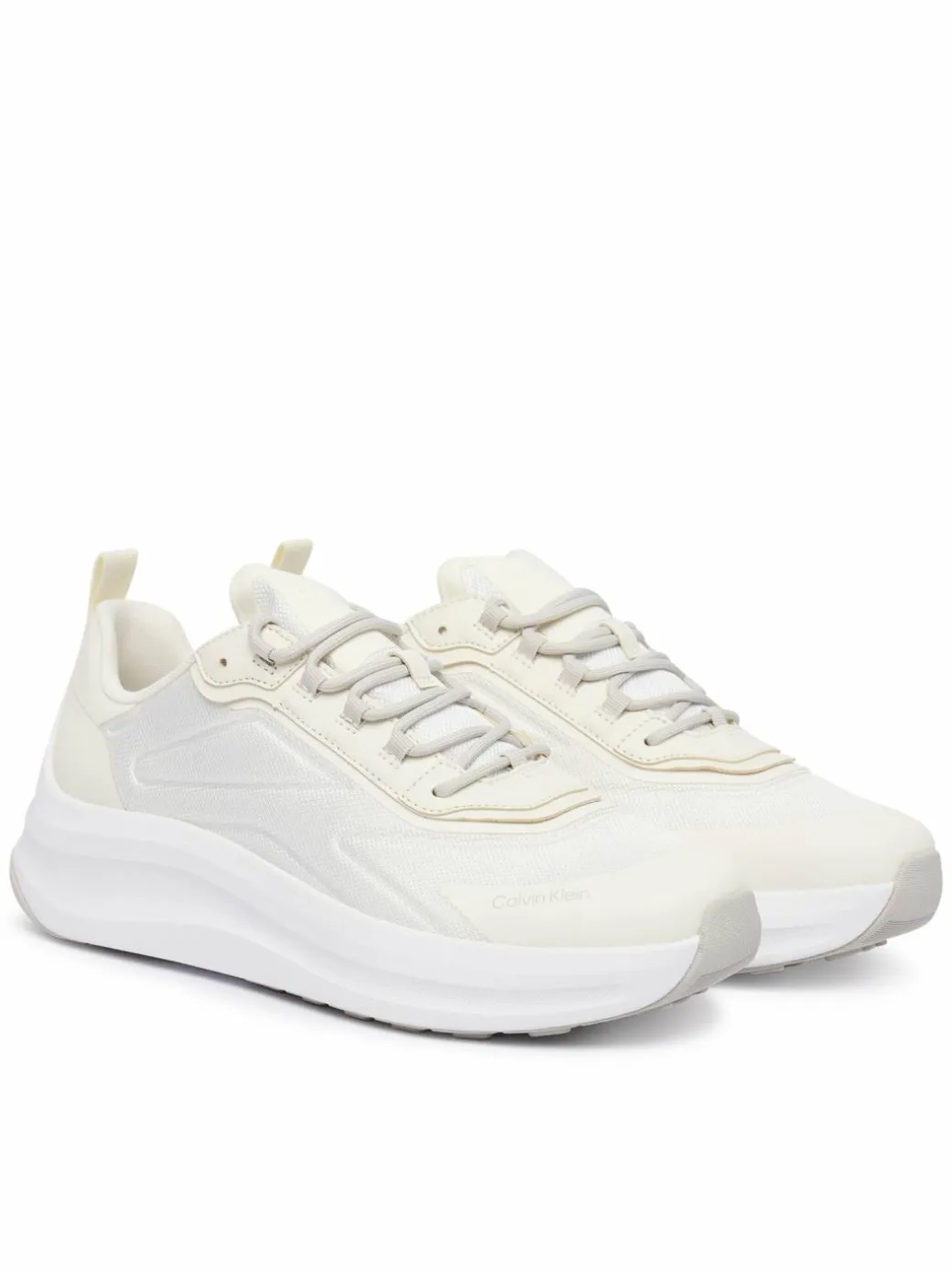 Sneakers Chunky Runner Laceup HM0HM02224 Bianco