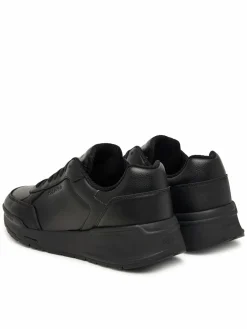 Sneakers City Runner Laceup Lth Mix HM0HM02309 Nero