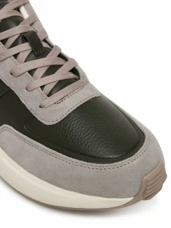 Sneakers City Runner Laceup Tape Lth HM0HM02033 Nero