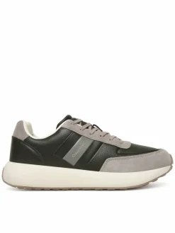 Sneakers City Runner Laceup Tape Lth HM0HM02033 Nero